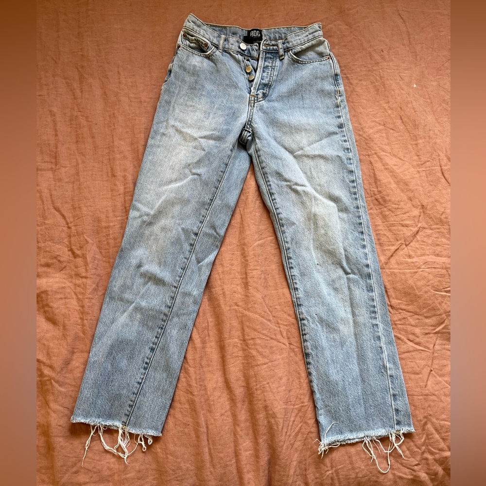 BDG slim straight jeans